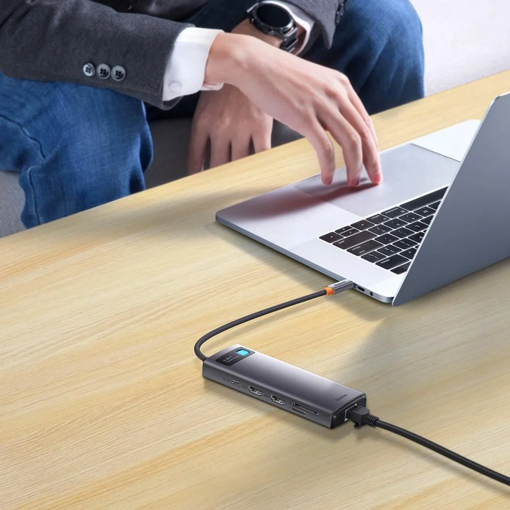 Baseus StarJoy 9 in 1 Multifunctional Type-C HUB Docking Station