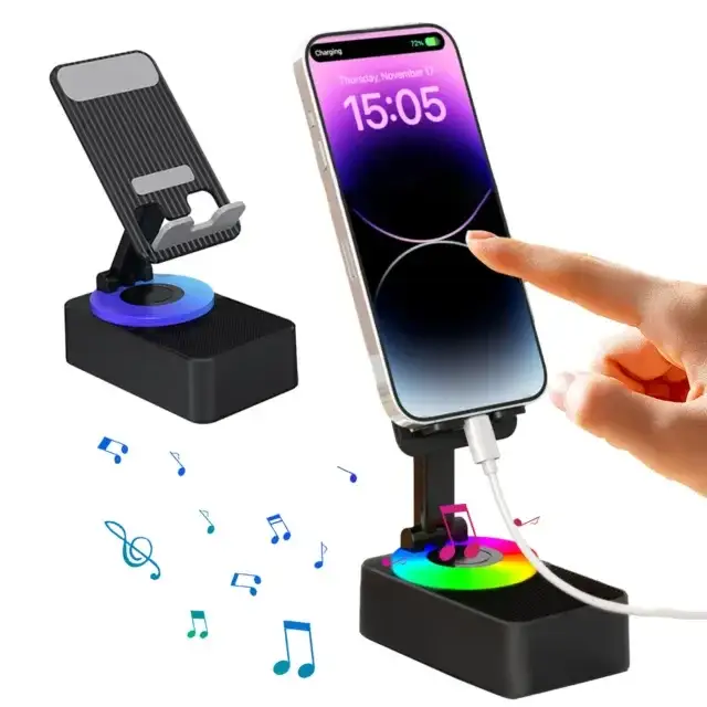 Portable Bluetooth Speaker With Mobile Stand