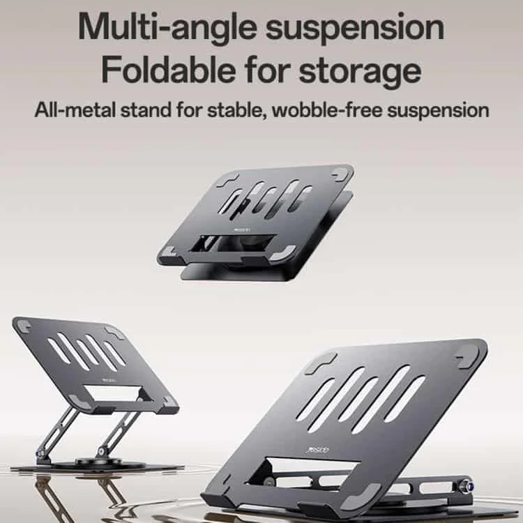 YESIDO LP08 Powerful 360° Rotating Adjustable Laptop Stand