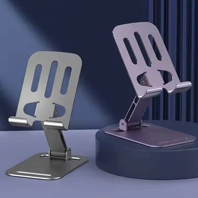 Metal Mobile Stand for Table Adjustable 720 Degree Rotation Mobile Holder