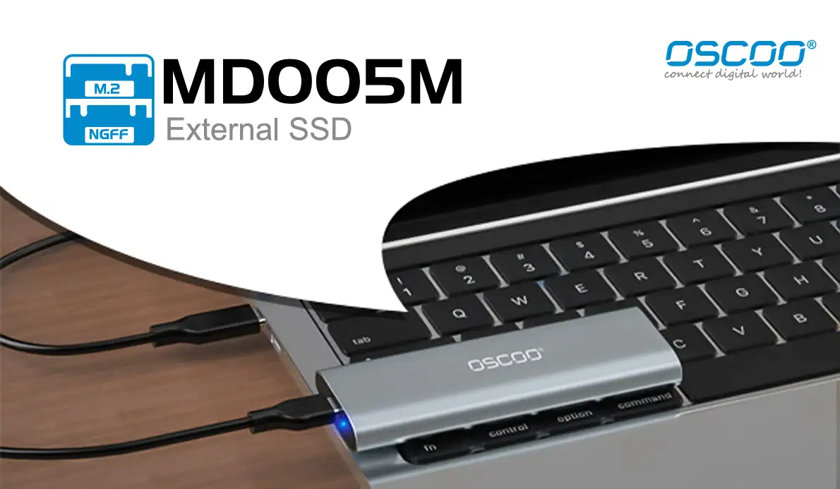 OSCOO MD005M 512GB Type-C Portable SSD